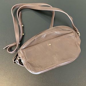 American Eagle Outfitters Purple Leather Crossbody Purse